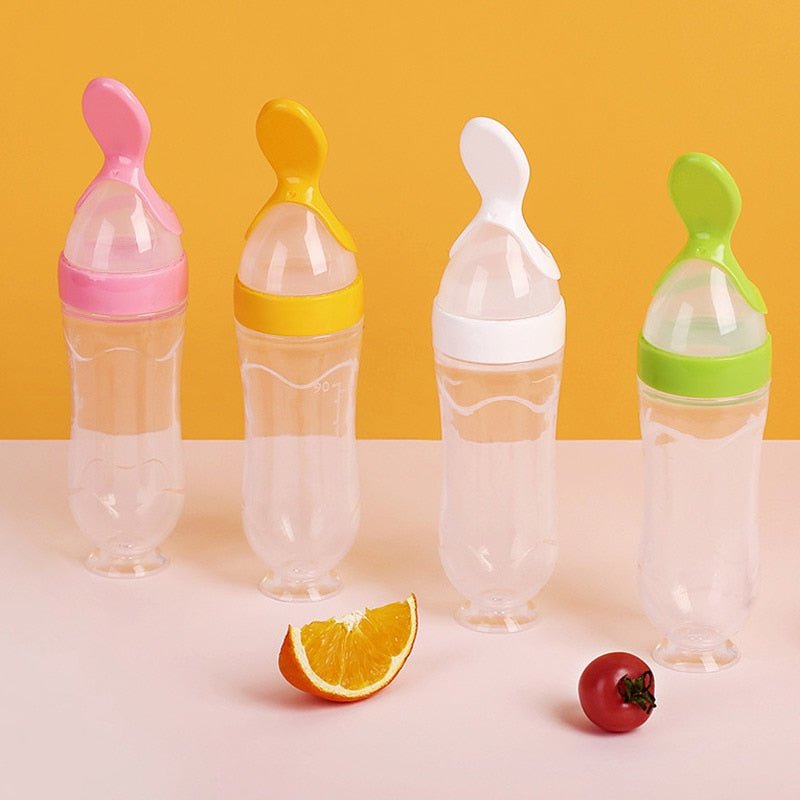 Biberon avec cuillère pour nouveau - né | EasyBottle™ - ohbebe - ohmaman