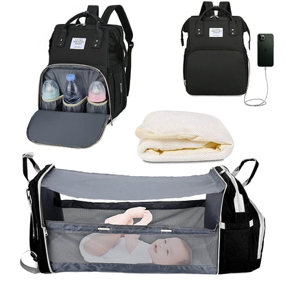 Sac à langer portatif | Berceau de voyage BabyNappy™ - ohbebe - ohmaman