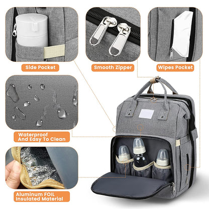 Sac à langer portatif | Berceau de voyage BabyNappy™ - ohbebe - ohmaman