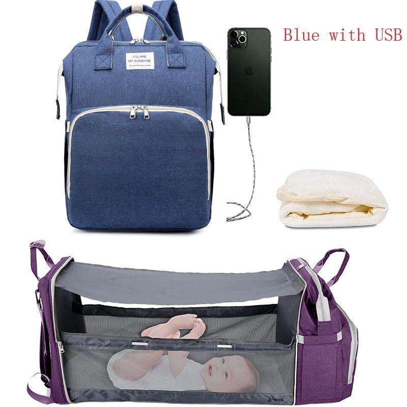 Sac à langer portatif | Berceau de voyage BabyNappy™ - ohbebe - ohmaman