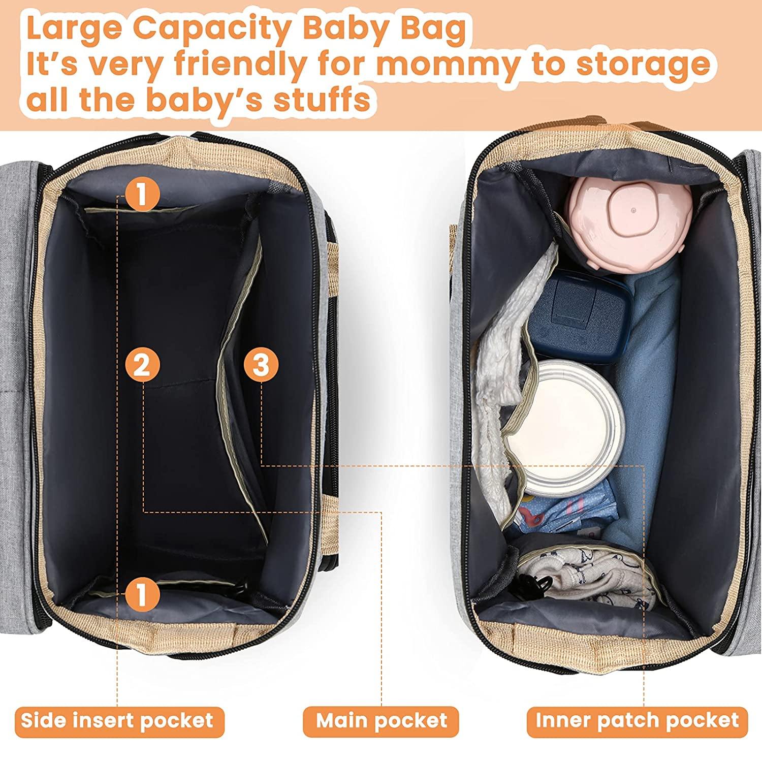 Sac à langer portatif | Berceau de voyage BabyNappy™ - ohbebe - ohmaman