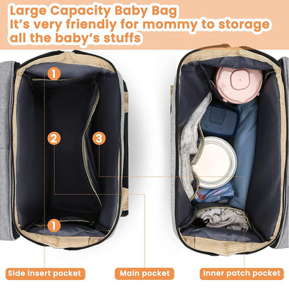 Sac à langer portatif | Berceau de voyage BabyNappy™ - ohbebe - ohmaman