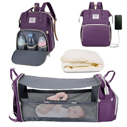 Sac à langer portatif | Berceau de voyage BabyNappy™ - ohbebe - ohmaman