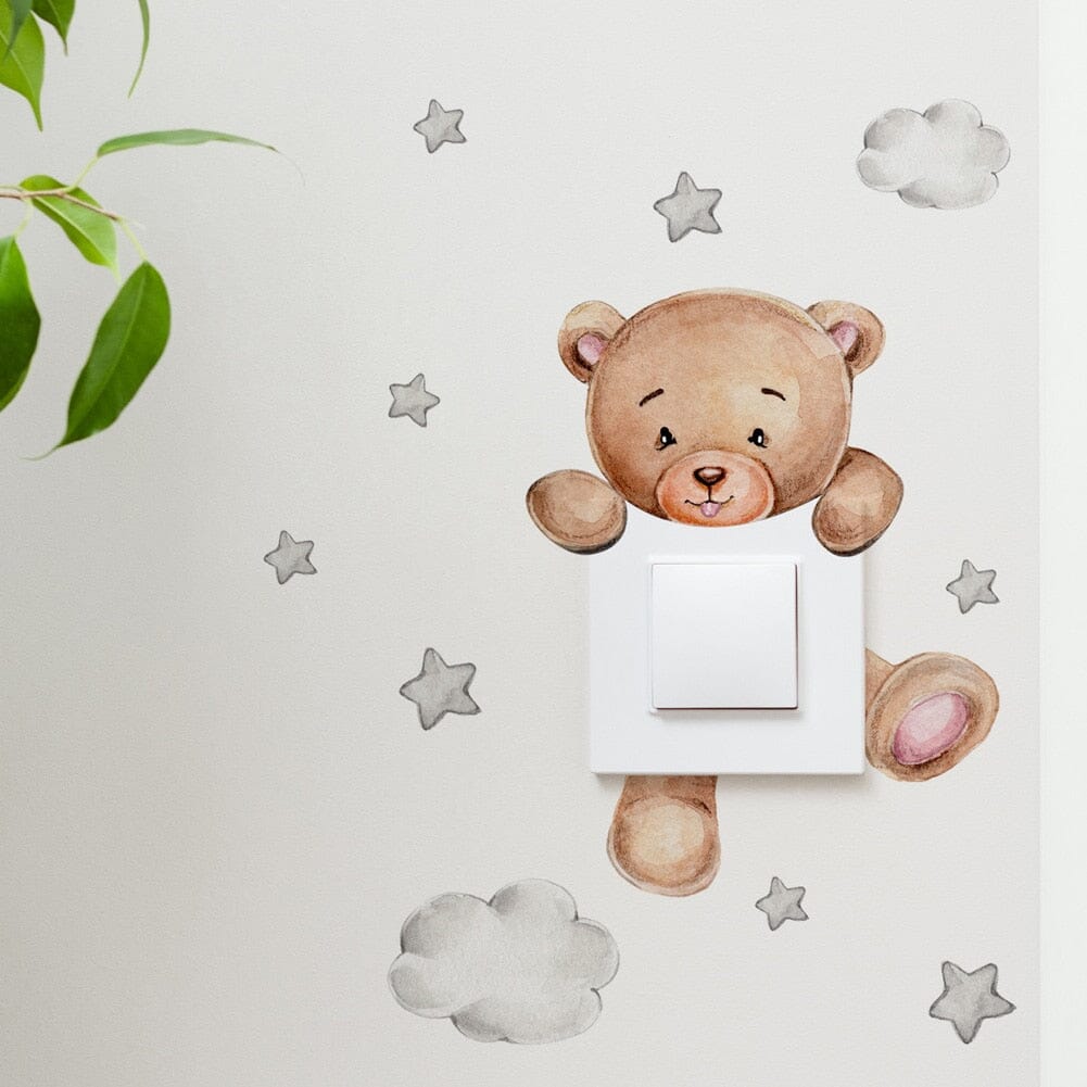 Stickybear™ - Sticker ourson décoratif | Chambre d'enfants - ohbebe - ohmaman