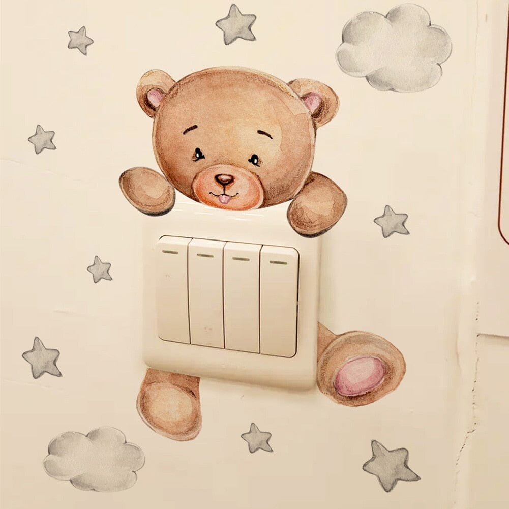 Stickybear™ - Sticker ourson décoratif | Chambre d'enfants - ohbebe - ohmaman