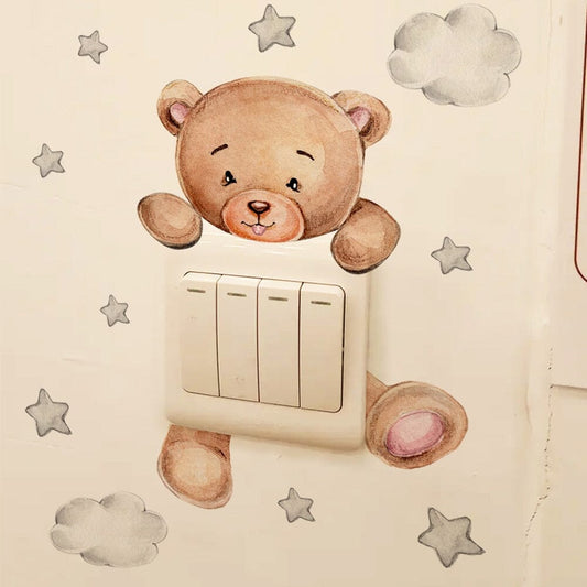 Stickybear™ - Sticker ourson décoratif | Chambre d'enfants - ohbebe - ohmaman