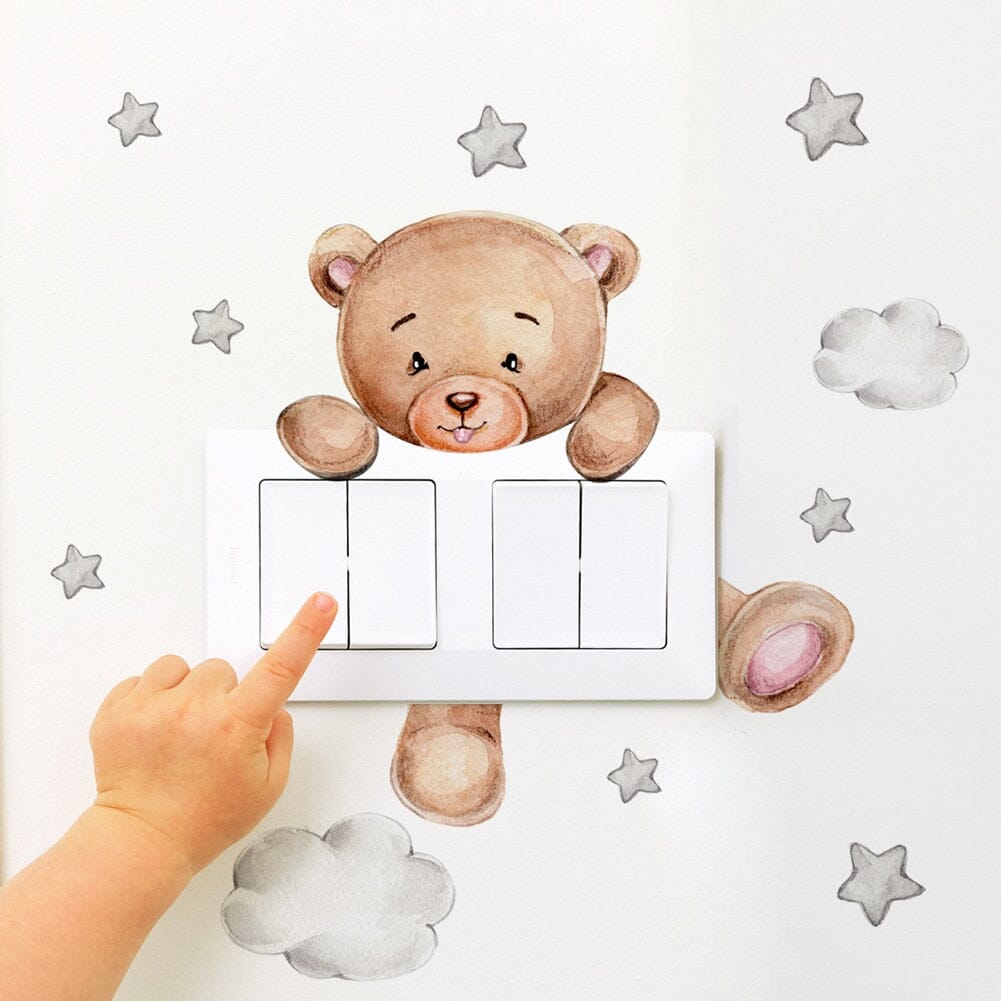 Stickybear™ - Sticker ourson décoratif | Chambre d'enfants - ohbebe - ohmaman