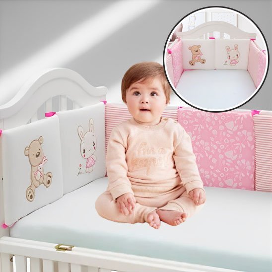 Tour de lit bébé | Coton Bio Doudou - ohbebe - ohmaman