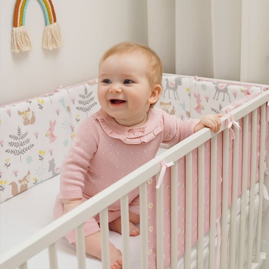 Tour de lit bébé | Douceur Sécurisante - ohbebe - ohmaman