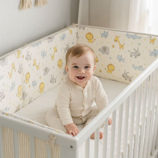 Tour de lit bébé | Douceur Sécurisante - ohbebe - ohmaman
