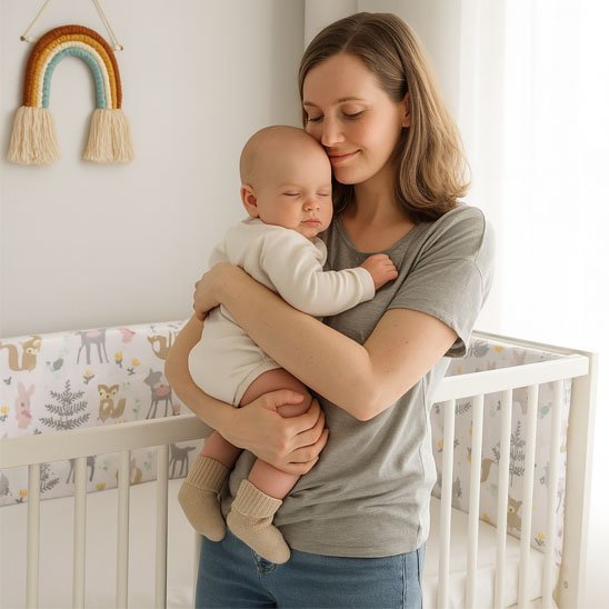 Tour de lit bébé | Douceur Sécurisante - ohbebe - ohmaman