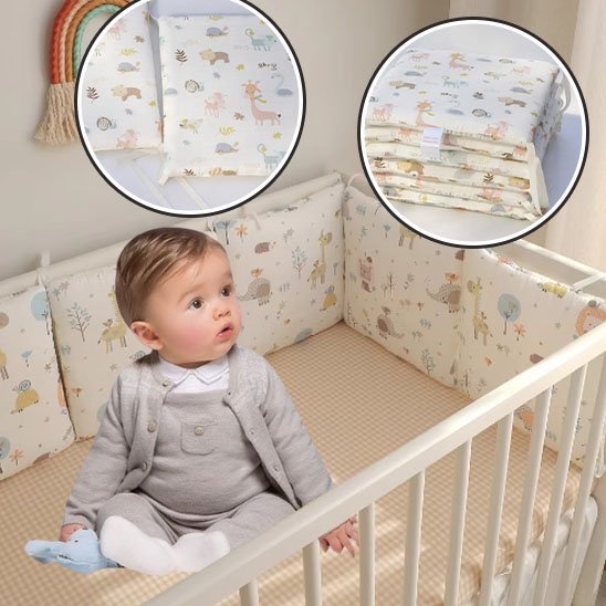 Tour de lit bébé | Sécurité Confort - ohbebe - ohmaman