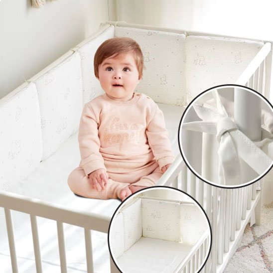 Tour de lit bébé | Sécurité Confort - ohbebe - ohmaman