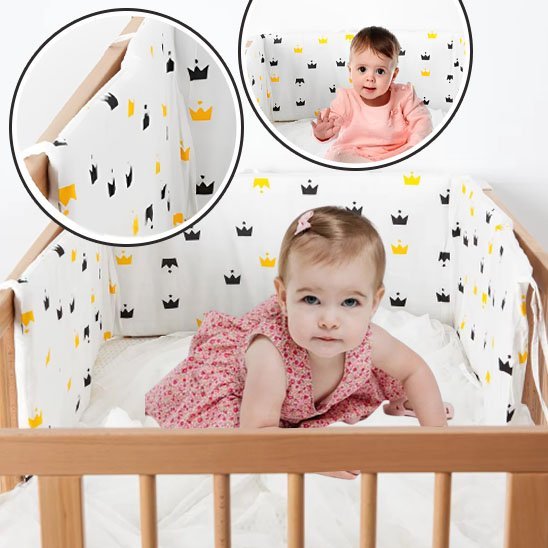 Tour de lit bébé | Ultra - Sécurisé - ohbebe - ohmaman
