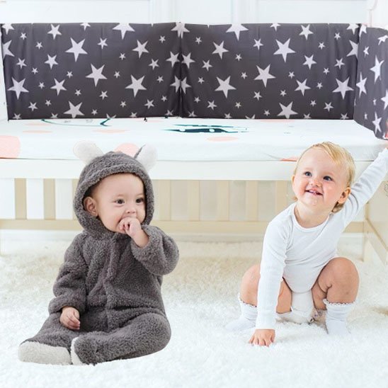 Tour de lit bébé | Ultra - Sécurisé - ohbebe - ohmaman
