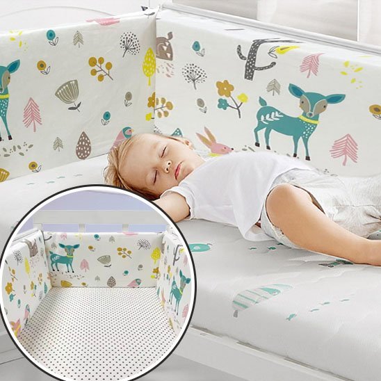 Tour de lit bébé | Ultra - Sécurisé - ohbebe - ohmaman