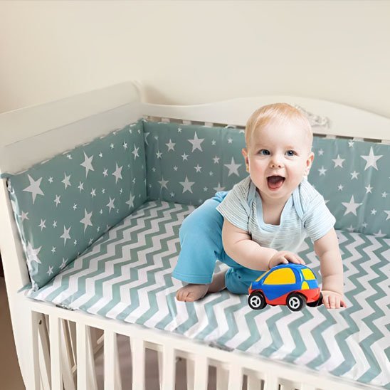 Tour de lit bébé | Ultra - Sécurisé - ohbebe - ohmaman