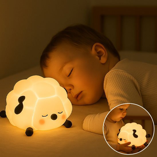Veilleuse Bébé 7 Couleurs | Nuits Paisibles - ohbebe - ohmaman