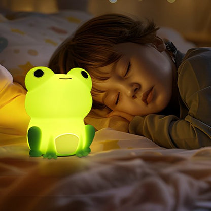 Veilleuse bébé grenouille | Lumidoux - ohbebe - ohmaman