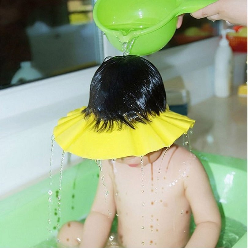 Visière chapeau pour douche bébé I ShampooCap™ - ohbebe - ohmaman