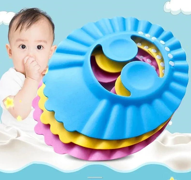 Visière chapeau pour douche bébé I ShampooCap™ - ohbebe - ohmaman